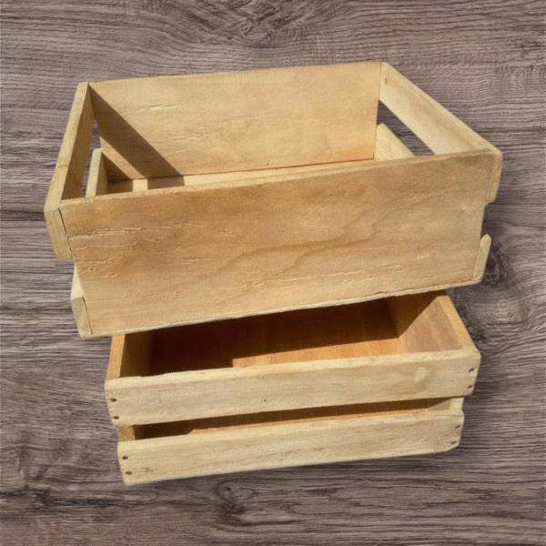 Wooden Crate Set