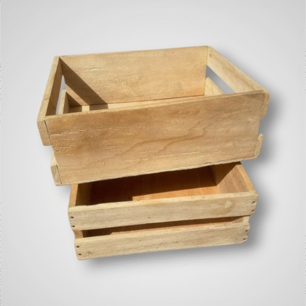 Wooden Crate Set