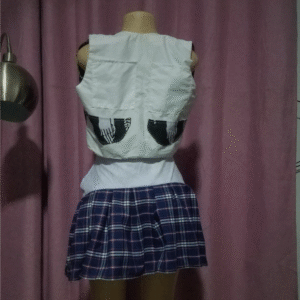 College Skirt And Petite Crop Jacket