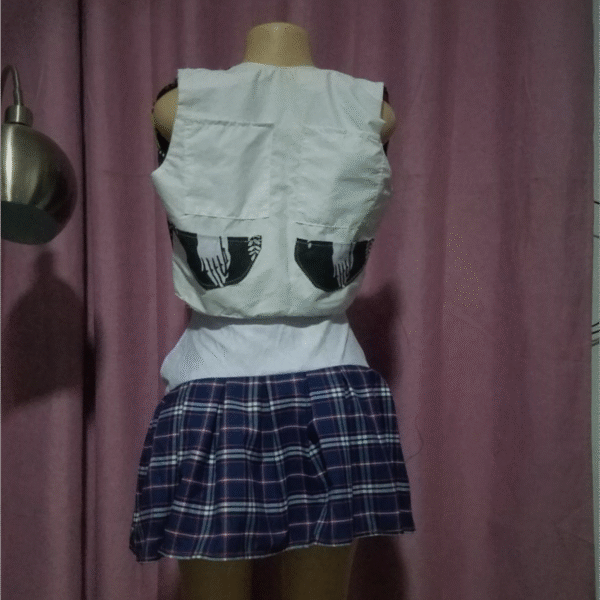 College Skirt And Petite Crop Jacket