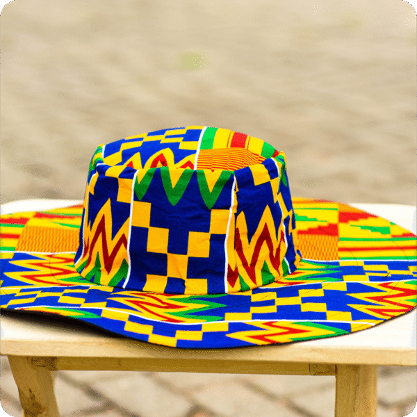 African Print Hat Big Main