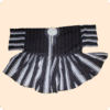 Black And White Design Northern Smock