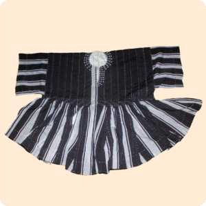 Black And White Design Northern Smock
