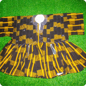 Black And Yellow Design Northern Smock