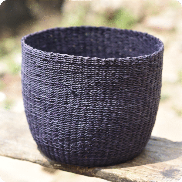 Bolga Dustbin Basket - Image 2