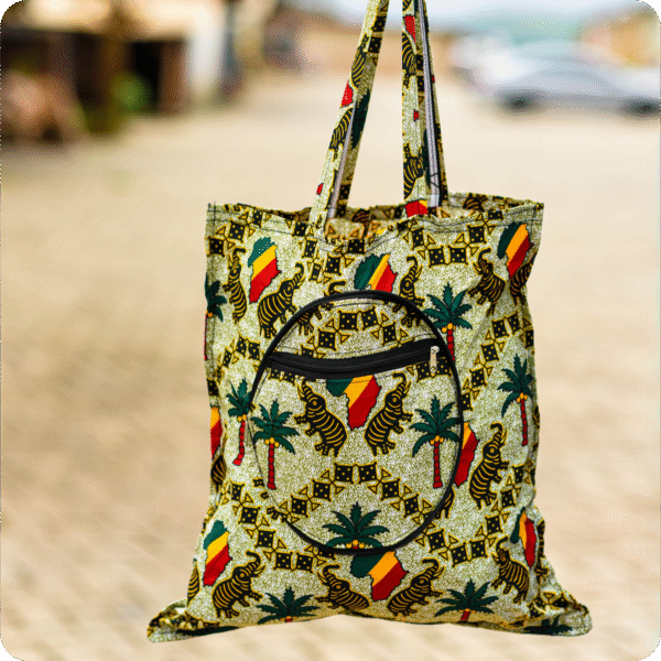 African Print Bag - Image 2