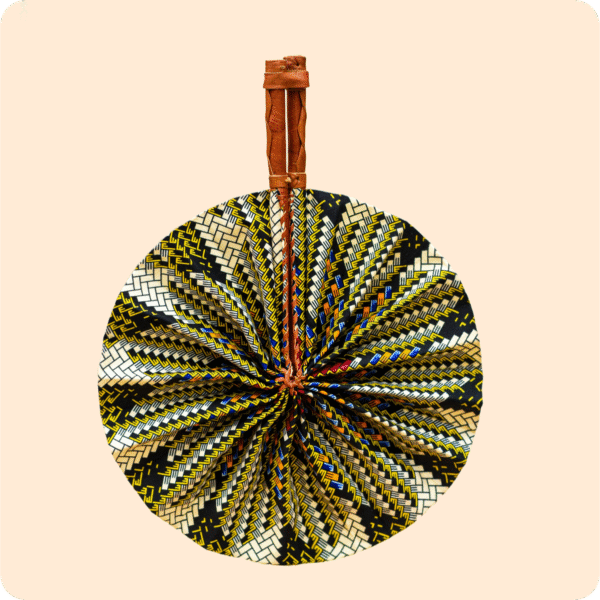 Dwakrom African Printed Fans