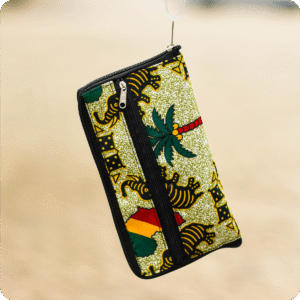 Dwakrom Folded African Print Bag