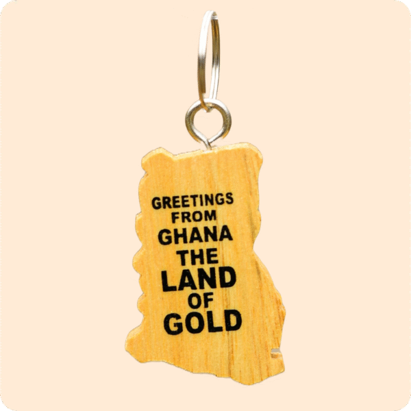 Dwakrom Ghana Map Keyholder - Image 3
