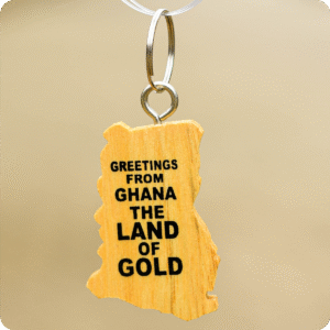 Dwakrom Ghana Map Keyholder