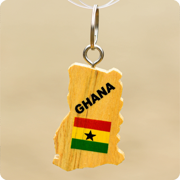 Dwakrom Ghana Map Keyholder - Image 4