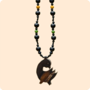 Dwakrom Sankofa Beaded Necklace
