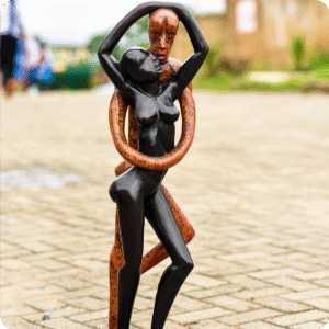 Premium Carved Sculpture Representing Lovers