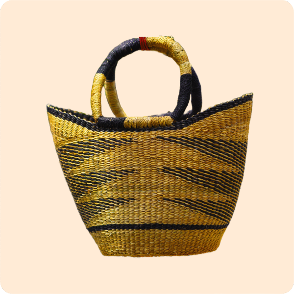 Dwakrom Bolga V-Shape Basket - Image 5