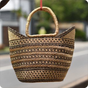 Dwakrom Bolga V-Shape Basket