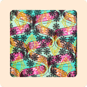 Dwakrom Holland Half Piece Fabric With Lace Main