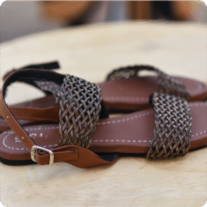 Dwakrom Ladies Leather Sandals