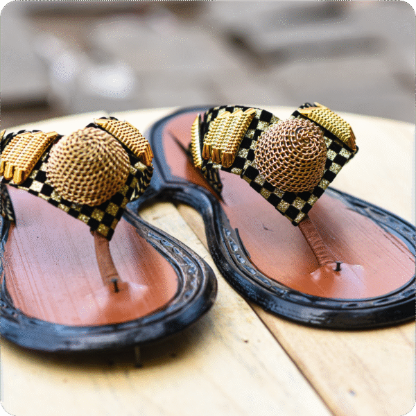 Dwakrom Men Ahenema Slippers - Image 2