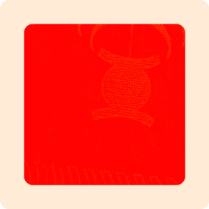 Dwakrom Premium Red Half Piece Cloth