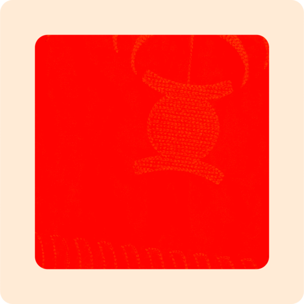 Dwakrom Premium Red Half Piece Cloth