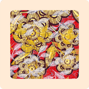 Holland Fabric with Lace Half Piece