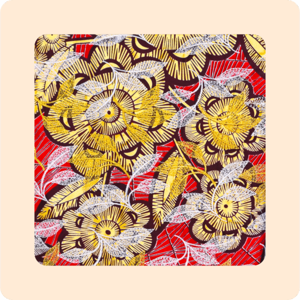 Holland Fabric with Lace Half Piece