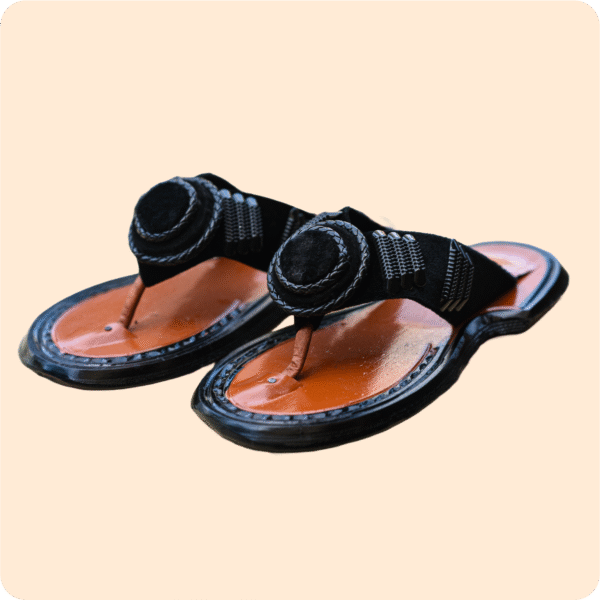 Men Ahenema Slippers All Black