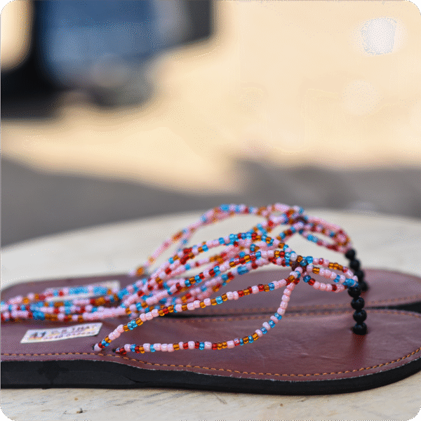 Premium Ladies Beaded Slippers - Image 2