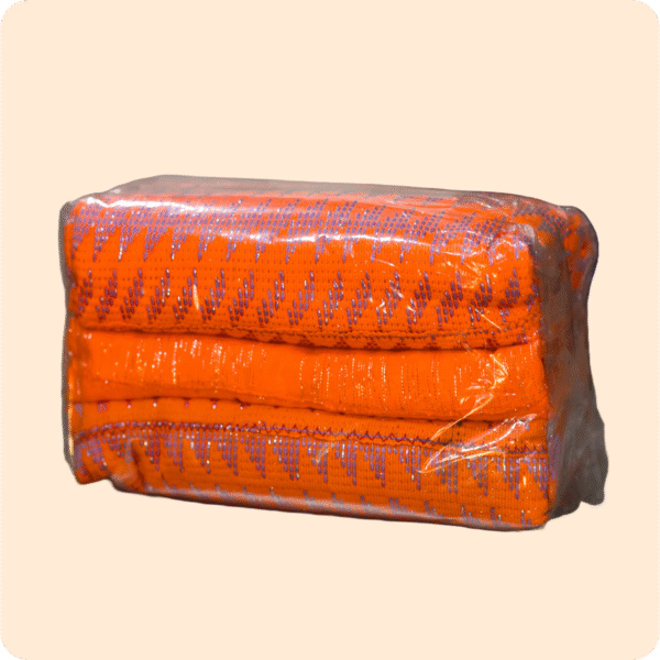 Premium Red Design Kente Cloth
