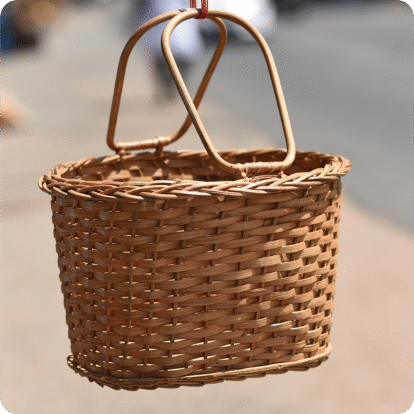 Premium Woven Basket With Hand - Image 2