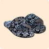 Quality Full Slippers for Ladies With Black and White Colour