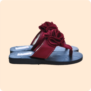 Wine Ladies Slippers Colour Design