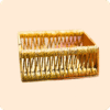 Woven Rafia Hamper Basket
